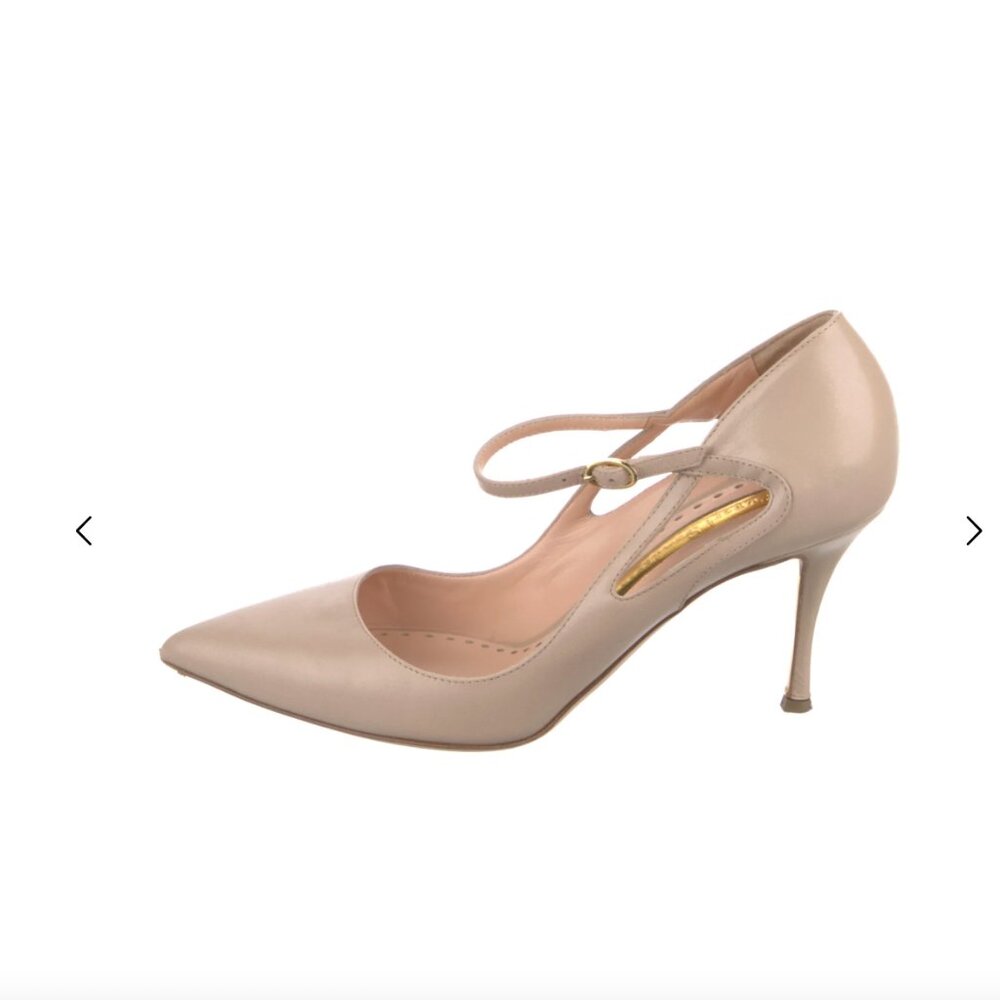 Rupert Sanderson Leather Pumps PinkPointed-Toes Stiletto